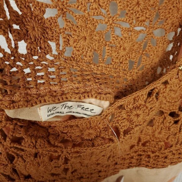 We The Free x Free People  Luca Crochet Stripe Tunic - Picture 7 of 8